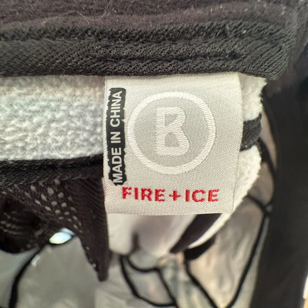 Bogner Fire + Ice Abstract Print Ski Pants Women's 10 Softshell Designer Snow
